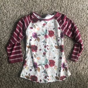 Girls Boutique Raglan Top